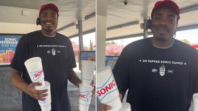 Sonic employee tells off rude customer and it's awesome