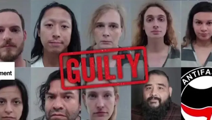 Antifa squad busted on TERRORISM charges
