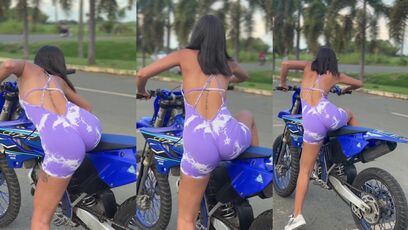 Just going for a ride on the bike