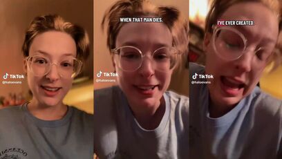 Trump-hater said she'll "take the fattest sh*t over his grave"