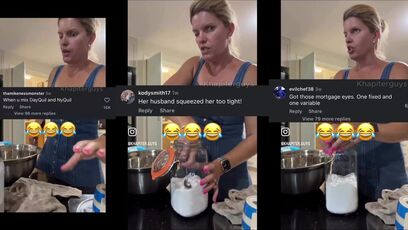 She's got those mortgage eyes