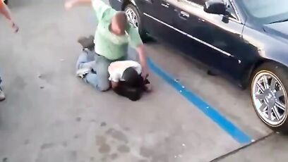 Thug starts a fight with the wrong one and FINDS OUT