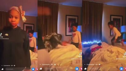 Teen beats up grandma on live stream, wtaf!