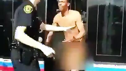 Imagine getting slapped by a naked dude