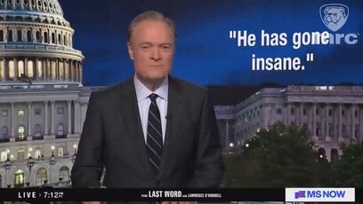 Lawrence O'Donnell is offended at Hegseth's "no man behind" comment