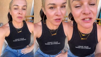 Lady: "Its time to leave your MAGA boyfriend or husband but cheat on them first"