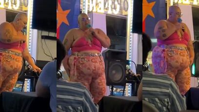 Trans non-binary ‘comedian’ and body positivity activist tries to make jokes