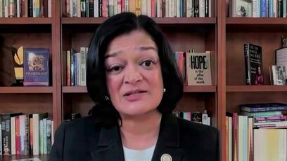 Democrat Rep. Pramila Jayapal says Democrats will hijack the 25th to remove Trump