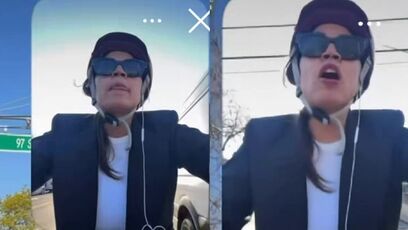 AOC finally puts on the helmet she deserves