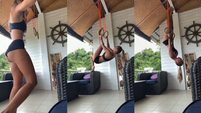 She's strong and shows it