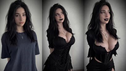 How does goth girl do this?