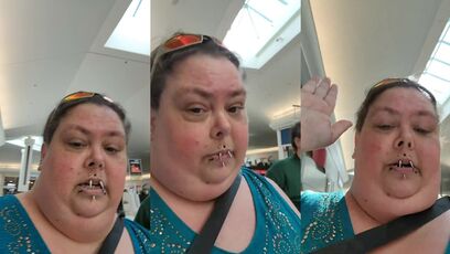 She literally looks like a walrus