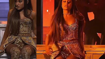 Ariana Grande was smoking hot before she hung out with that demon Cynthia Erivo