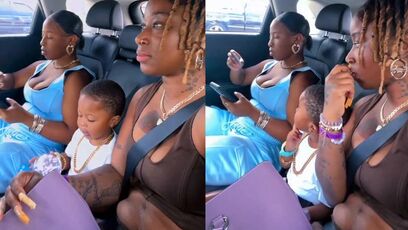 Mom celebrates daughter getting food stamps