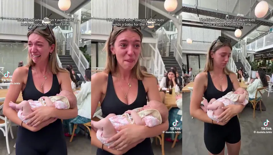 She never wanted kids, now she wants at least 8 of them