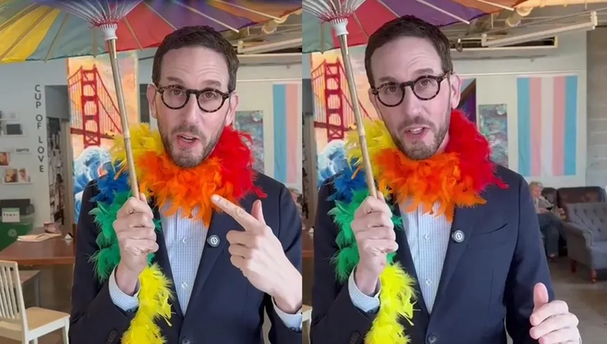 Senator Scott Wiener is creepy