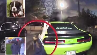 Woman selling dogs SHOOTS AT THUGS trying to steal the puppies