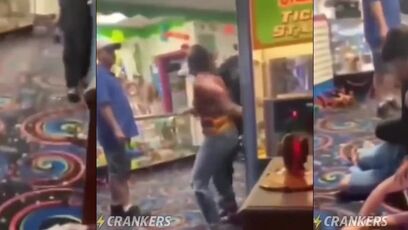 They/Them gets BODY-SLAMMED after assaulting a police officer