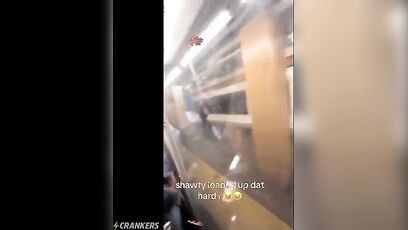 She got harassed by a whole group, then dropped the HARD R on them