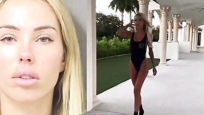 Maxim Cover Model gets arrested