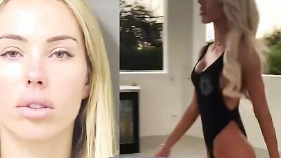 Maxim Cover Model gets arrested