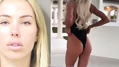 Maxim Cover Model gets arrested