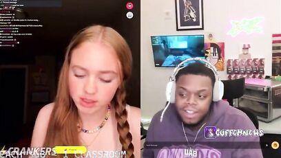 Kick Plug - Cuffem gets called the “Hard R” on the monkey app and crashes out ????????