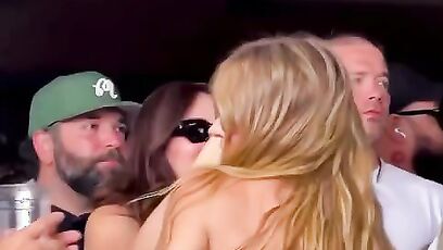 Just Sydney Sweeney out having a good time