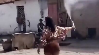 She messed around with dynamite, she found out