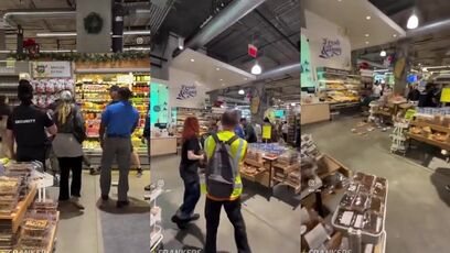 Brawling at Whole Foods when organic fruit goes on sale