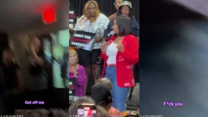 Jasmine Crockett called out to her face as "fake ghetto hoodrat" who isn't "Texas Tough"
