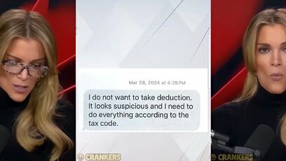 Megyn Kelly shows SHADY leaked text message from Letitia James