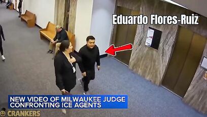 Judge Hannah Dugan shown ON VIDEO committing a crime with illegal immigrant