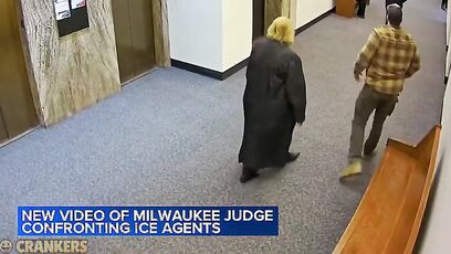 Judge Hannah Dugan shown ON VIDEO committing a crime with illegal immigrant