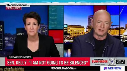 Mark Kelly backtracks and whines about Trump