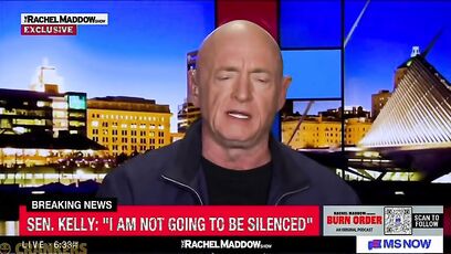 Mark Kelly backtracks and whines about Trump