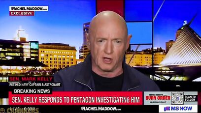 Mark Kelly backtracks and whines about Trump