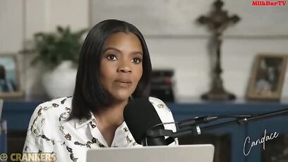 Candace Owens accidentally reveals lawyer's address when reading tip on Egyptian plane landing in Delaware