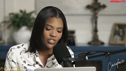 Candace Owens accidentally reveals lawyer's address when reading tip on Egyptian plane landing in Delaware