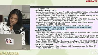 Candace Owens accidentally reveals lawyer's address when reading tip on Egyptian plane landing in Delaware