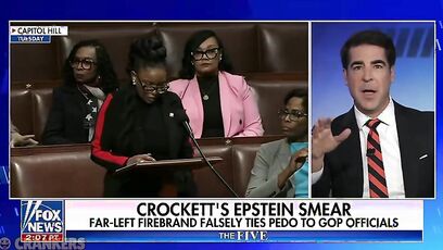 Jesse Watters torches Tarlov on Jasmine Crockett and her dumb staff