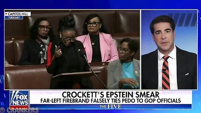 Jesse Watters torches Tarlov on Jasmine Crockett and her dumb staff