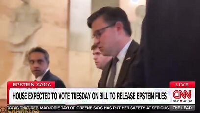 Jasmine Crockett says Mike Johnson is 'full of sh*t' after Epstein file statement