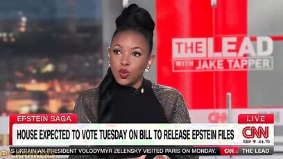 Jasmine Crockett says Mike Johnson is 'full of sh*t' after Epstein file statement