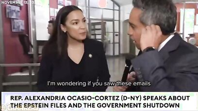 AOC proves how stupid she is when talking about Jeffrey Epstein