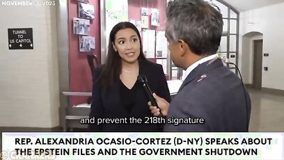 AOC proves how stupid she is when talking about Jeffrey Epstein