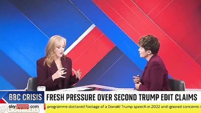 BBC has issued a formal apology to President Trump for editing his J6 speech