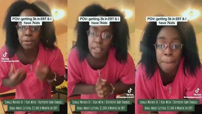 Mom With 7 Kids Reveals She Gets $3,000 Monthly in EBT Benefits