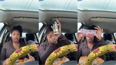 Food Stamps Gone, Morals Gone Too!  Woman Caught Showing Off Stolen Groceries Online