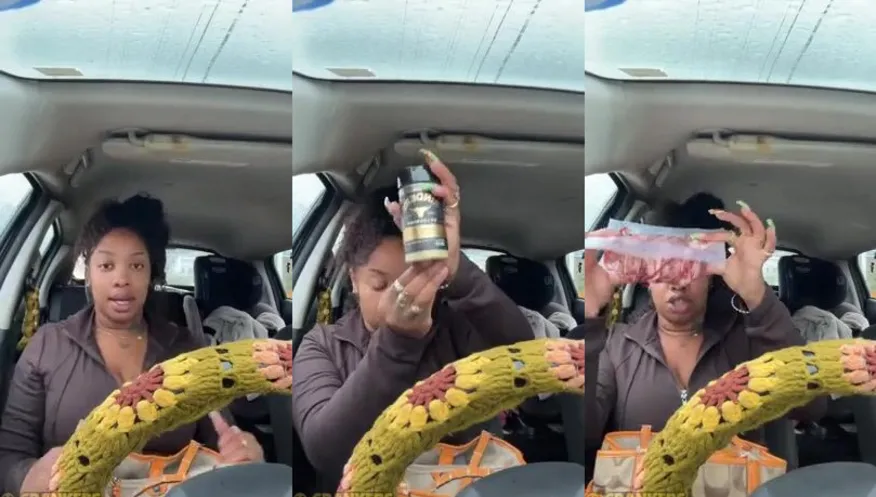 Food Stamps Gone, Morals Gone Too!  Woman Caught Showing Off Stolen Groceries Online